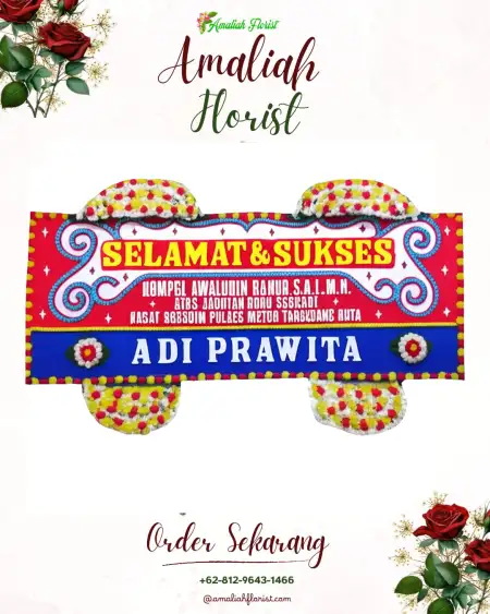 Papan Bunga Ucapan Selamat sukalarang